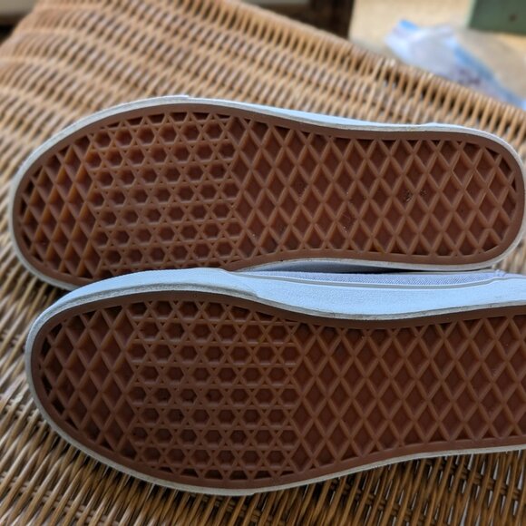 Vans "Ward" taupe skate sneaker size 7.5 in very good shape - Picture 6 of 8